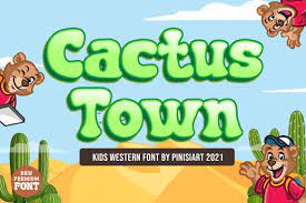 Cactus Town Regular Font preview